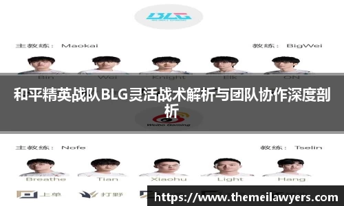 和平精英战队BLG灵活战术解析与团队协作深度剖析