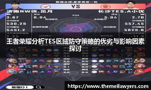 王者荣耀分析TES区域防守策略的优劣与影响因素探讨