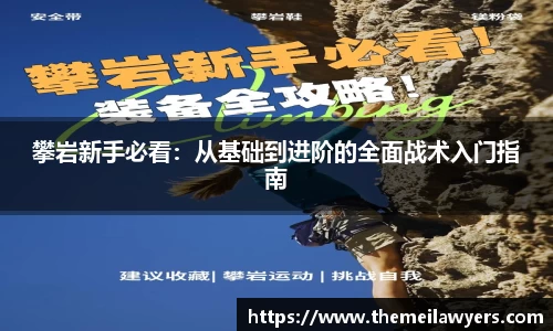 攀岩新手必看：从基础到进阶的全面战术入门指南